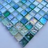 Mosaique pour mur et sol en verre Arezo Vert