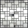 stainless steel tiles kitchen backsplash mi-lof
