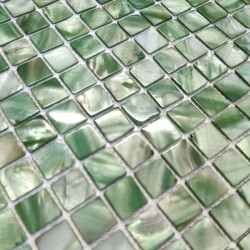 Mosaico bagno e cucina in madreperla Nacarat Vert