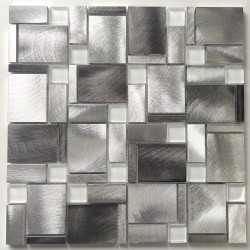 Aluminium wall tiles for kitchen or bathroom JARROD