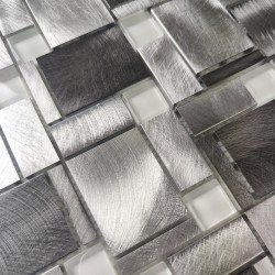 Aluminium wall tiles for kitchen or bathroom JARROD