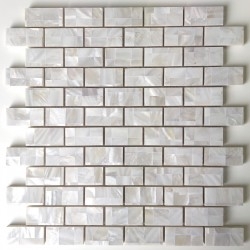 Mosaic bathroom and kitchen real Shell mosaic Holms