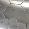 azulejo de aço inoxidável parede e piso Kyoko