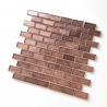 72 / 5000 Résultats de traduction Copper colored glass tile for backsplash kitchen or bathroom wall Nikos