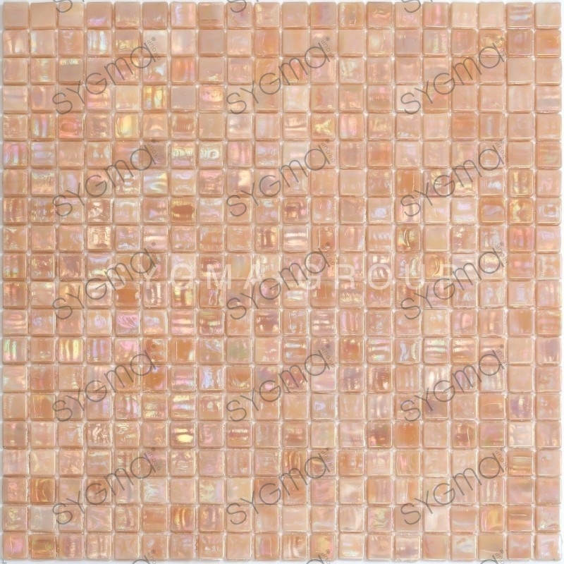 Tessere di mosaico iridescenti per bagno e doccia Imperial Rose