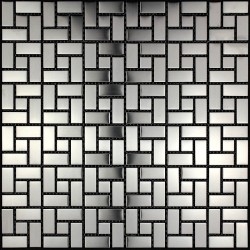 stainless steel tiles backsplash kitchen and bathroom HISA