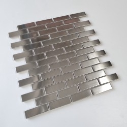 Mosaico de acero para la pared de la cocina LOGAN