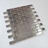 Steel backsplash mosaic tile for kitchen wall LOGAN