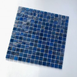 mosaic glass tiles for bathroom Plaza Bleu Azur