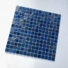 mosaico de vidro para banheiro Plaza Bleu Azur