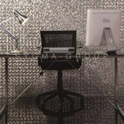 mosaico alumínio de metal...