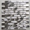 Fliesen mosaik wand aluminium Modell ATOM