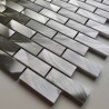 tegel mozaiek wand aluminium Atom