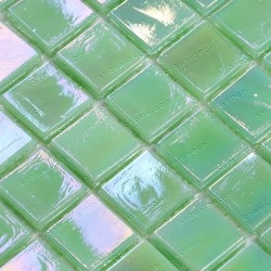 Mosaique carrelage pate de verre salle de bain et cuisine modele IMPERIAL JADE