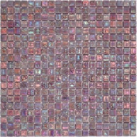 Glass mosaic for shower and bathroom model IMPERIAL VIOLET