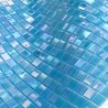Tegel mozaiek glas voor badkamer Imperial Bleu