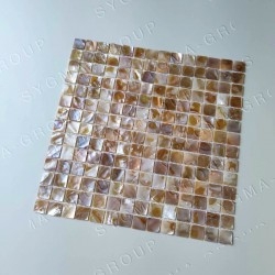 Boden und Wand mosaik fliesen aus Perlmutt Muschel Modell Nacarat Naturel