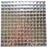 Azulejo de mosaico de cristal de efecto diamante modelo ADAMA ARGENT