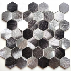 Hexagonal aluminum tile for...