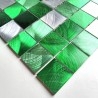 Aluminium-Metall Wandfliese für Küchenmodell CARSON VERT