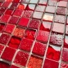 Piastrelle per cucina e mosaico per bagno modello Alliage Rouge