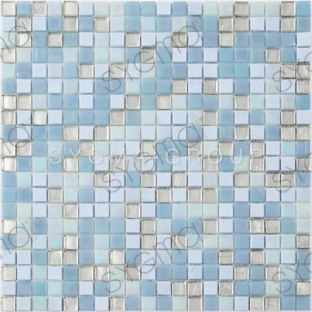 Mosaic tiles for bathroom floor and wall Makai model