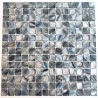 mosaico y azulejo en nácar para baño y ducha Nacarat Gris