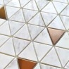 Badezimmerfliesen aus Marmormosaik für die Küche Volo Cuivre