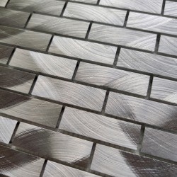 Mosaico alumínio de metal cozinha modelo ATOM
