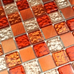 mosaico para banheiro e box de vidro e alumínio ma-nom-ora