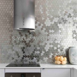 Steel tile and mosaic for...