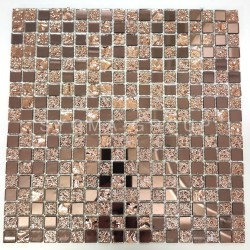 Mosaic mirror tiles for...