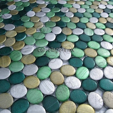 aluminium mosaic tiles kitchen ma-ova-ver