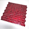 ZINA ROUGE mosaico azulejos premium vidrio duradero