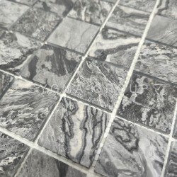 Carrelage sol design Mogg en mosaïque de marbre haut de gamme