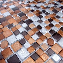 Fliesen Mosaik aus Aluminium Ma-Tren-mar