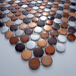 mosaic floor and wall aluminum ma-cir-mar