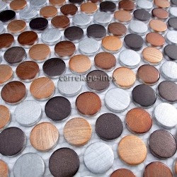 Mosaik-Boden und Wände-Aluminium ma-cir-mar
