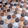 alumínio de piso e parede de mosaico ma-cir-mar