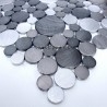 mosaico aluminio de metal cocina ma-loo-gri