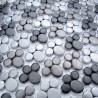 aluminium mosaic tiles kitchen ma-lud-gri