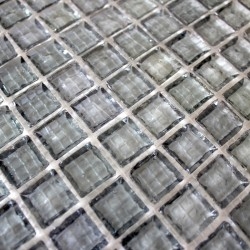 mosaico di vetro per la parete della cucina mv-cry-gri