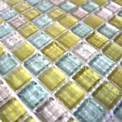 mosaico de vidro do chuveiro e casa de banho mv-har-vio