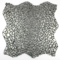 glass mosaic pebble for wall and bathroom mv-osm-chr
