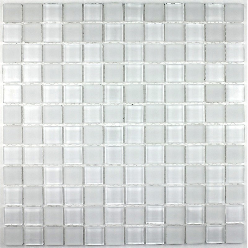 mosaique pour mur et sol en verre mv-mat-bla23