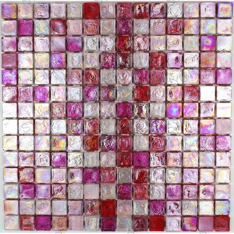 mosaico de vidrio para pared y suelo Arezo Rose