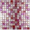 glass mosaic for wall and bathroom Arezo Rose