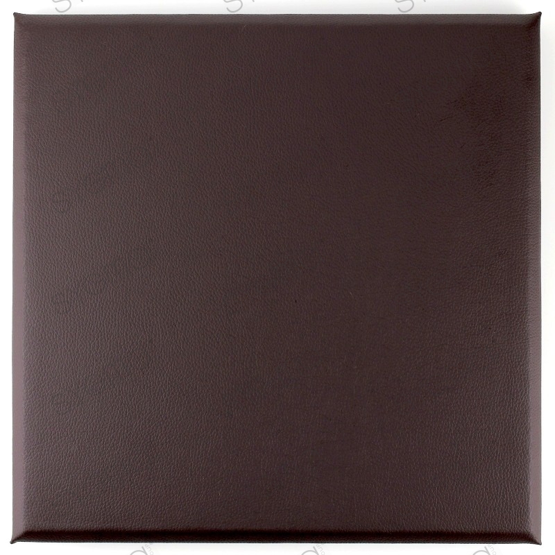 ainel de parede de couro de imitação telha pan-sim-3030-mar