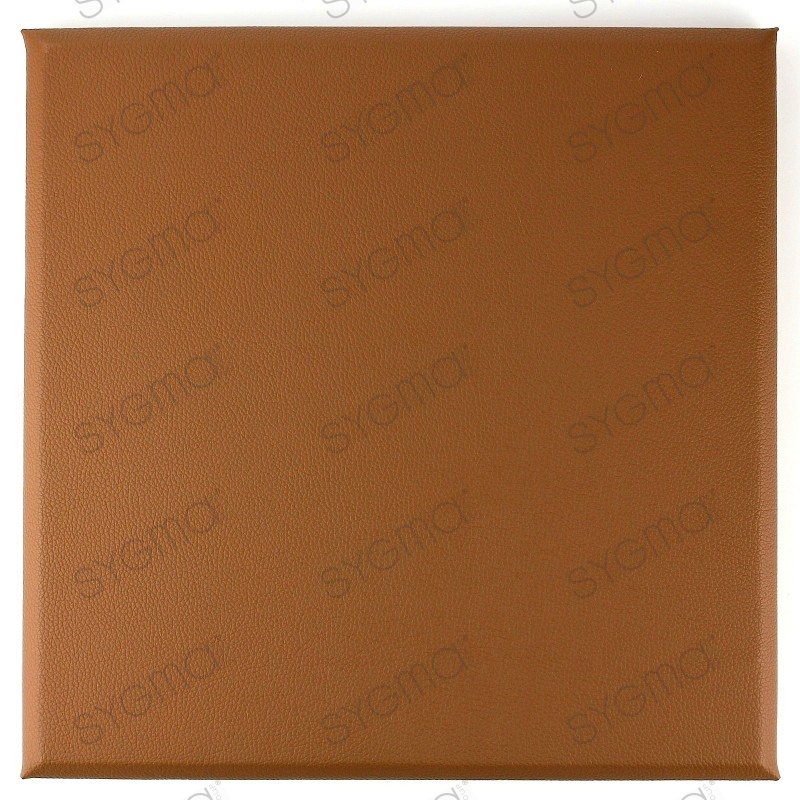 osa de pared de cuero sintético azulejo cuero pan-sim-3030-gri