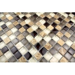 mosaico de pedra e vidro do banheiro mvp-maggiore